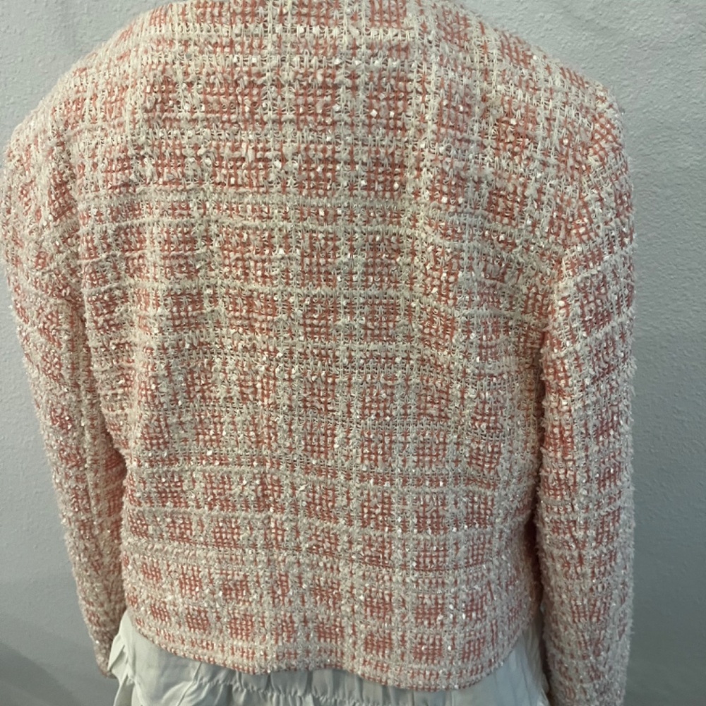 Express Pink Tweed Blazer - Picture 6 of 6